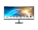 MSI PRO MP341CQ 34inch 100Hz UWQHD VA Curved Business Monitor, Black
