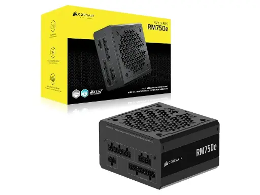 Corsair RM750e 750W 80+ Gold ATX 3.1 Fully Modular Power Supply